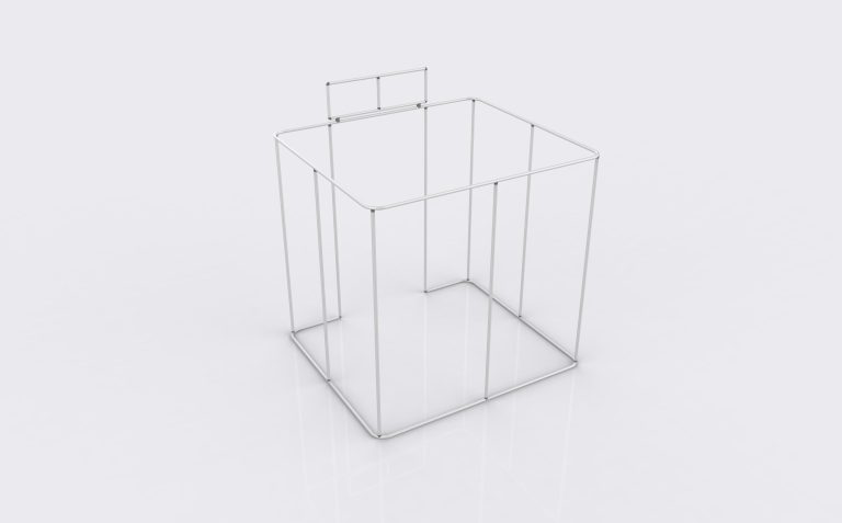 Cubic Photo Booth with Header