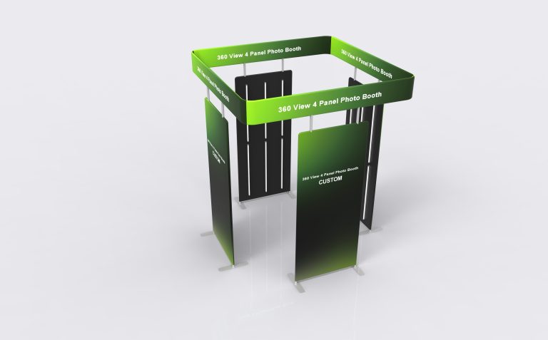 360 View 4 Panel Photo Booth
