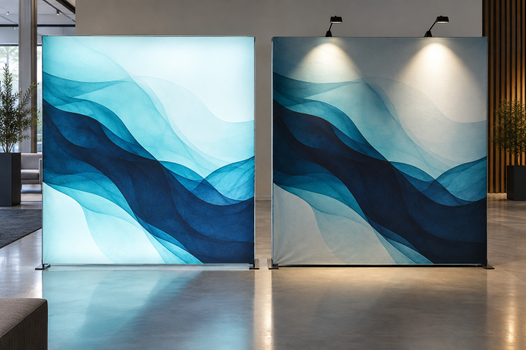 SEG Lightbox vs Traditional Exhibition Backdrop丨Which One Should You Choose?